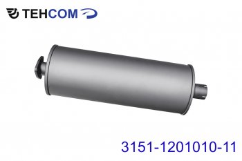 2 289 р. Глушитель УАЗ-3151,3741 НО ТЕХКОМ ТЕХКОМ 3151-1201010-11  с доставкой в г. Кемерово. Увеличить фотографию 1