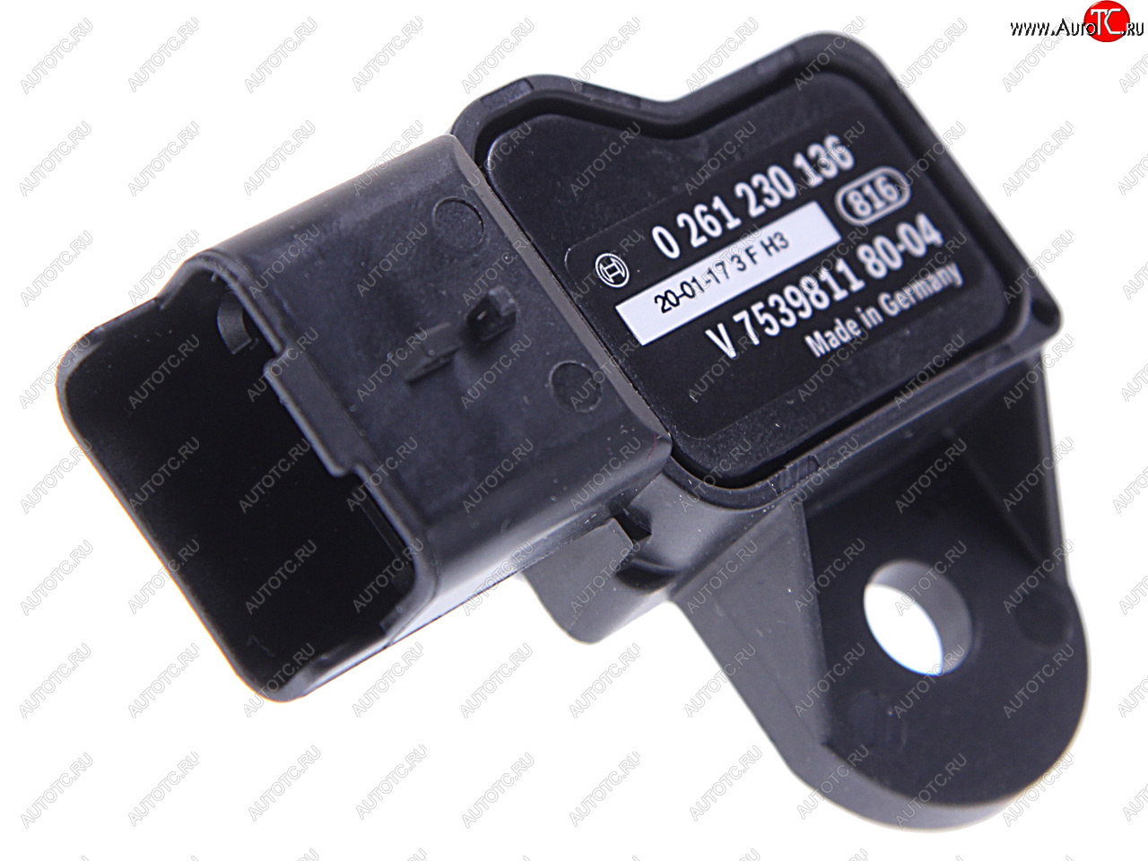 5 649 р. Датчик давления воздуха PEUGEOT 308 (07-) BOSCH BOSCH 0261230136  с доставкой в г. Кемерово