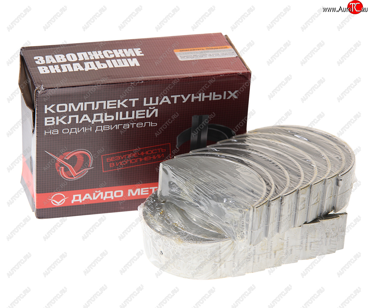 2 699 р. Вкладыши ЯМЗ-238 шатунные d+0.25 ДАЙДО МЕТАЛЛ РУСЬ ЗМЗ 238-1000104в2-р1  с доставкой в г. Кемерово