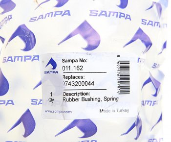 699 р. Сайлентблок MERCEDES рессоры (22.5x96) SAMPA SAMPA 011.162  с доставкой в г. Кемерово. Увеличить фотографию 2