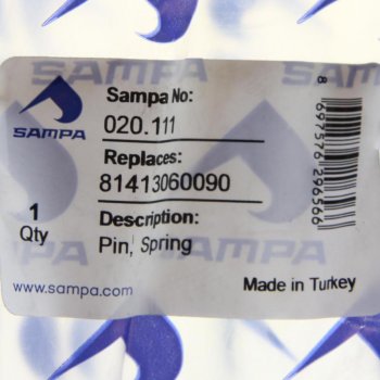 379 р. Палец MAN рессоры (25x130) SAMPA SAMPA 020.111  с доставкой в г. Кемерово. Увеличить фотографию 2