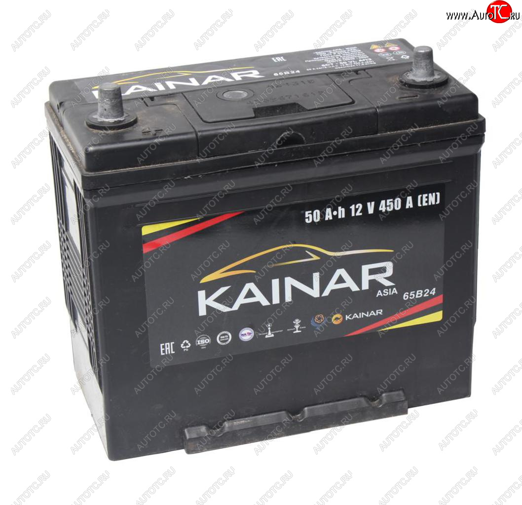 6 999 р. Аккумулятор KAINAR Asia 50Ач KAINAR 6ст50(1) 65b24r  с доставкой в г. Кемерово