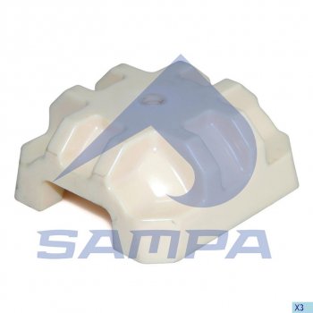 1 699 р. Ремкомплект седельного устройства GF SK-V36.14.5 (вкладыш опоры) SAMPA SAMPA 015.144  с доставкой в г. Кемерово. Увеличить фотографию 1