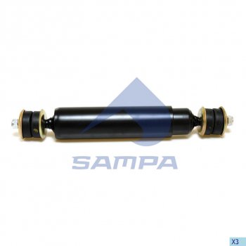 3 599 р. Амортизатор MAN L2000 передний (357617 12x71 12x69 II) SAMPA SAMPA 020.289-01  с доставкой в г. Кемерово. Увеличить фотографию 1