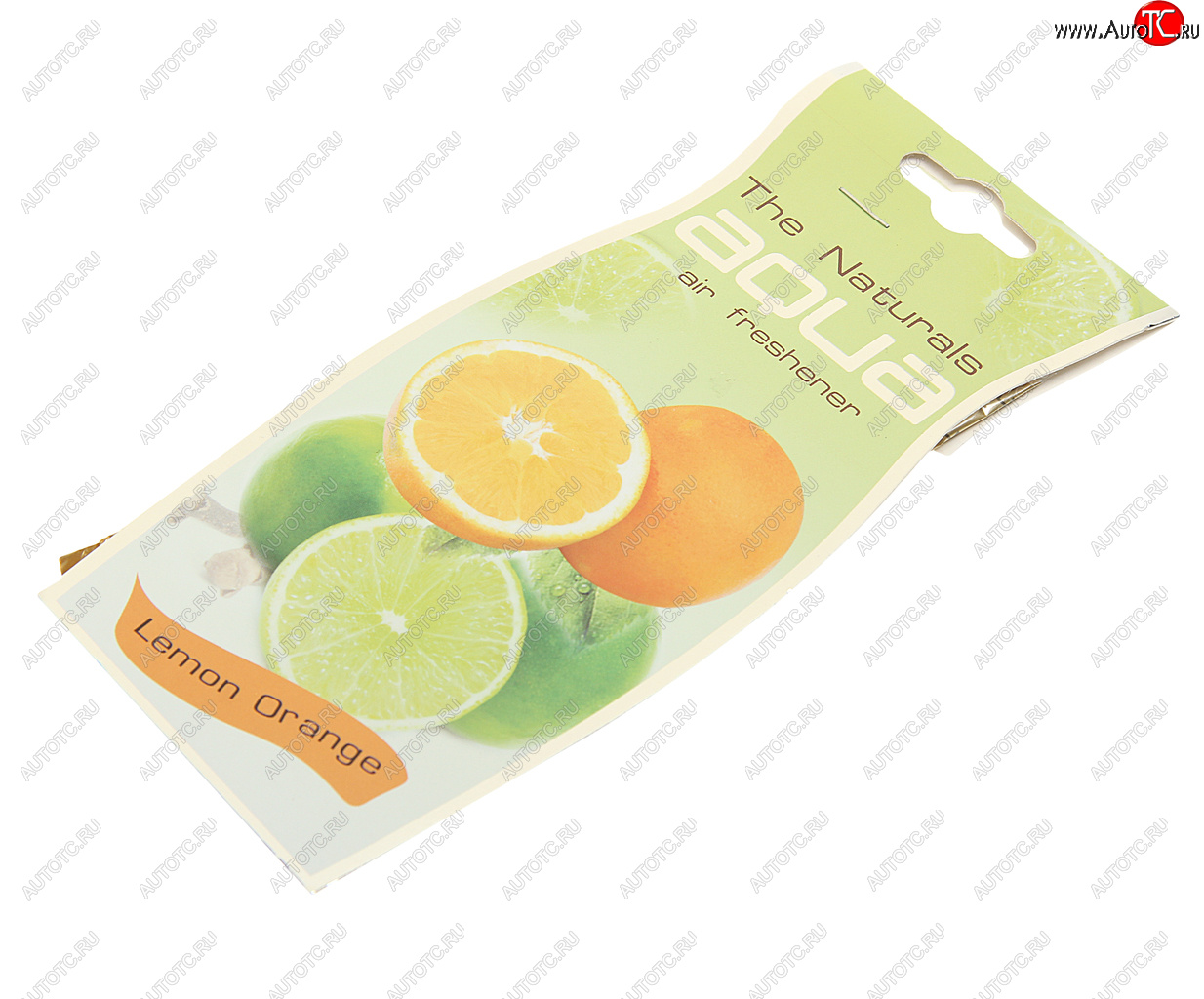 136 р. Ароматизатор подвесной пластина (lemon orange) Natural Flavor Drop AQUA AQUA 44056  с доставкой в г. Кемерово