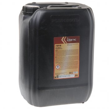 13 449 р. Масло трансмиссионное KINETIC Hypoid GL-5 75W90 псинт.20л РОСНЕФТЬ РОСНЕФТЬ 10127  с доставкой в г. Кемерово. Увеличить фотографию 1