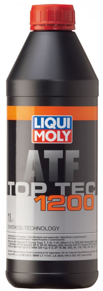 1 599 р. Масло трансмиссионное ATF TOP TEC 1200 синт.1л LIQUI MOLY LIQUI MOLY 3681  с доставкой в г. Кемерово. Увеличить фотографию 1