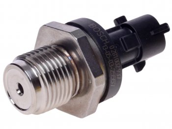 10 899 р. Датчик давления топлива КАМАЗ дв.CUMMINS ISBe 185,210,270,285 BOSCH BOSCH 0281002937  с доставкой в г. Кемерово. Увеличить фотографию 1