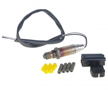 6 649 р. Датчик кислорода универсальный 4 контакта BOSCH BOSCH 0258986507  с доставкой в г. Кемерово. Увеличить фотографию 1