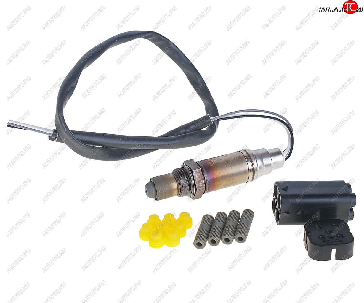 6 649 р. Датчик кислорода универсальный 4 контакта BOSCH BOSCH 0258986507  с доставкой в г. Кемерово