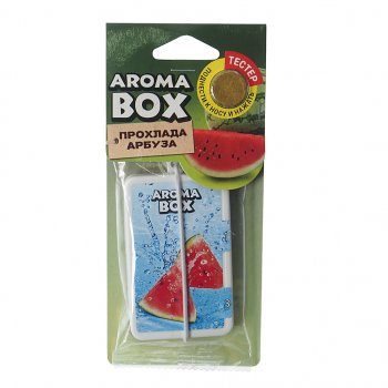 150 р. Ароматизатор подвесной картон высококапиллярный (арбуз) Aroma Box FOUETTE FOUETTE b-10  с доставкой в г. Кемерово. Увеличить фотографию 1