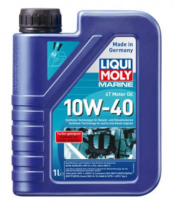 1 699 р. Масло моторное для 4-х тактных двигателей MARINE MOTOROIL 10W40 псинт.1л LIQUI MOLY LIQUI MOLY 25012  с доставкой в г. Кемерово. Увеличить фотографию 1
