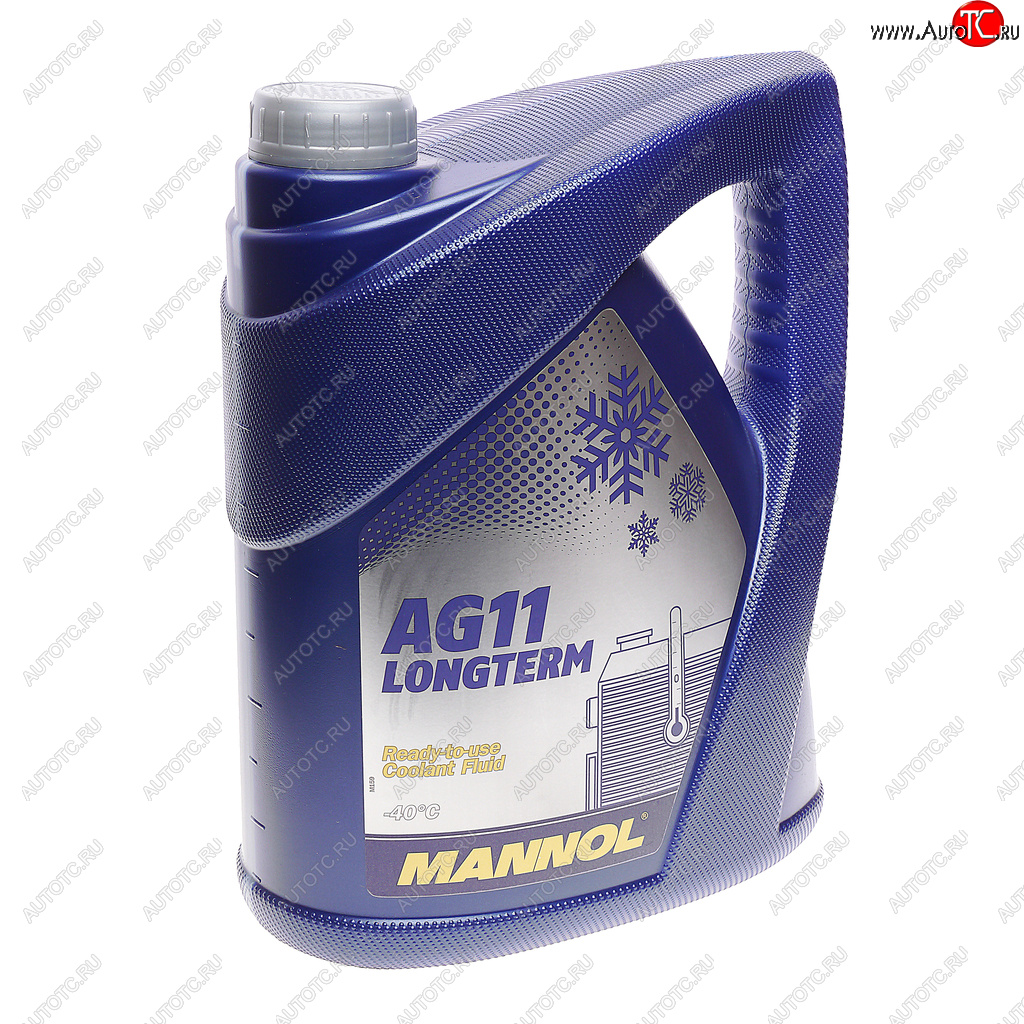 1 349 р. Антифриз синий -40C 5л AG11 Longterm IAT 4011 MANNOL MANNOL 2037  с доставкой в г. Кемерово