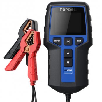 8 549 р. Тестер для АКБ 12-24V генератора,стартера TOPDON TOPDON bt200  с доставкой в г. Кемерово. Увеличить фотографию 2
