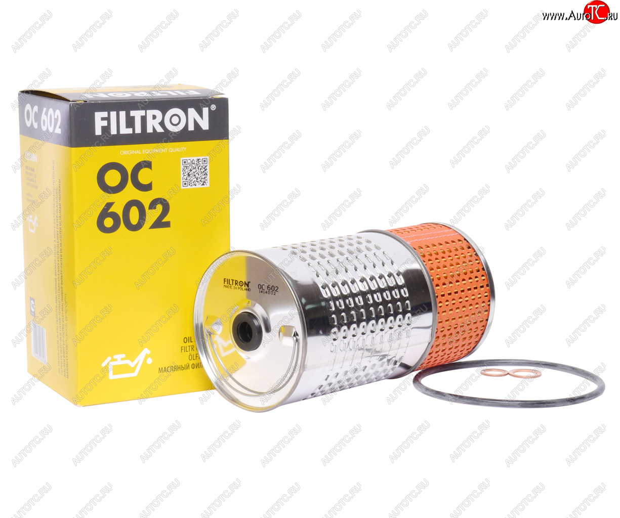 639 р. Фильтр масляный MERCEDES C (W202) FILTRON FILTRON oc602  с доставкой в г. Кемерово