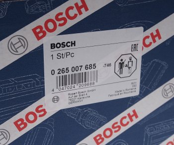2 189 р. Датчик АБС FIAT Ducato (06-) колеса переднего правоголевого BOSCH BOSCH 0265007685  с доставкой в г. Кемерово. Увеличить фотографию 4