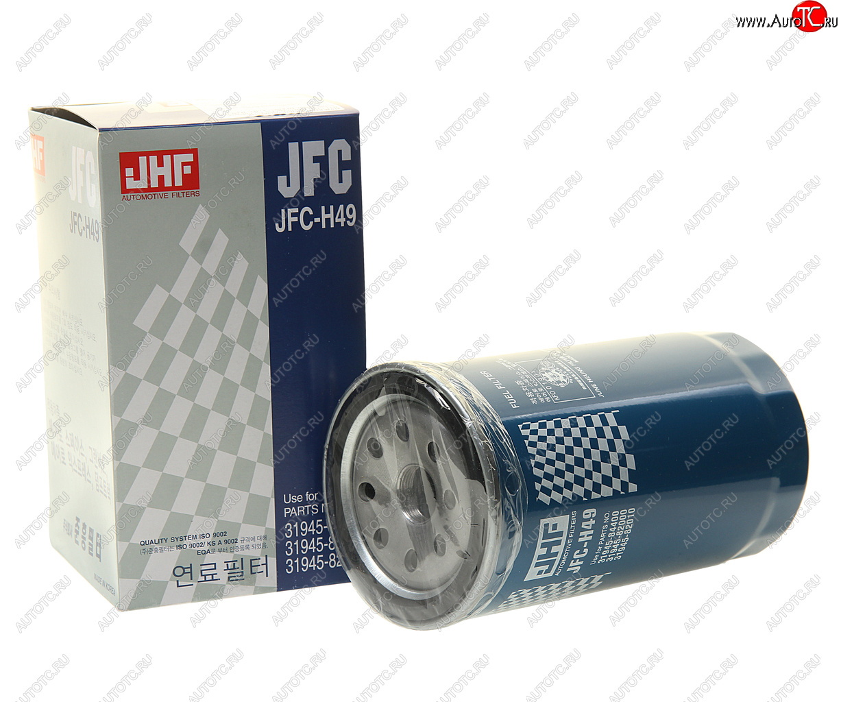 1 429 р. Фильтр топливный HYUNDAI HD250,260,270,370,Universe дв.D6CB38413H ЕВРО-3 (JFC-H49) JHF JHF 31945-84400  с доставкой в г. Кемерово
