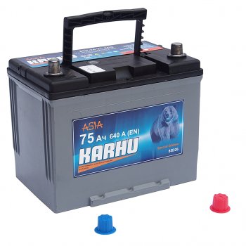 9 449 р. Аккумулятор KARHU Asia 75Ач обратная полярность KARHU 6ст75(0) 85d26l  с доставкой в г. Кемерово. Увеличить фотографию 2