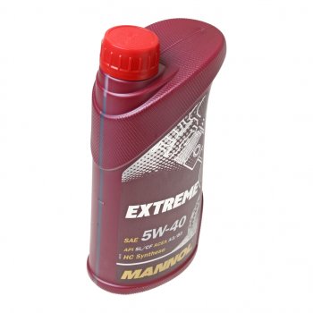 889 р. Масло моторное EXTREME 5W40 SNA3B4CH-4 синт.1л 7915 MANNOL MANNOL 1020  с доставкой в г. Кемерово. Увеличить фотографию 1