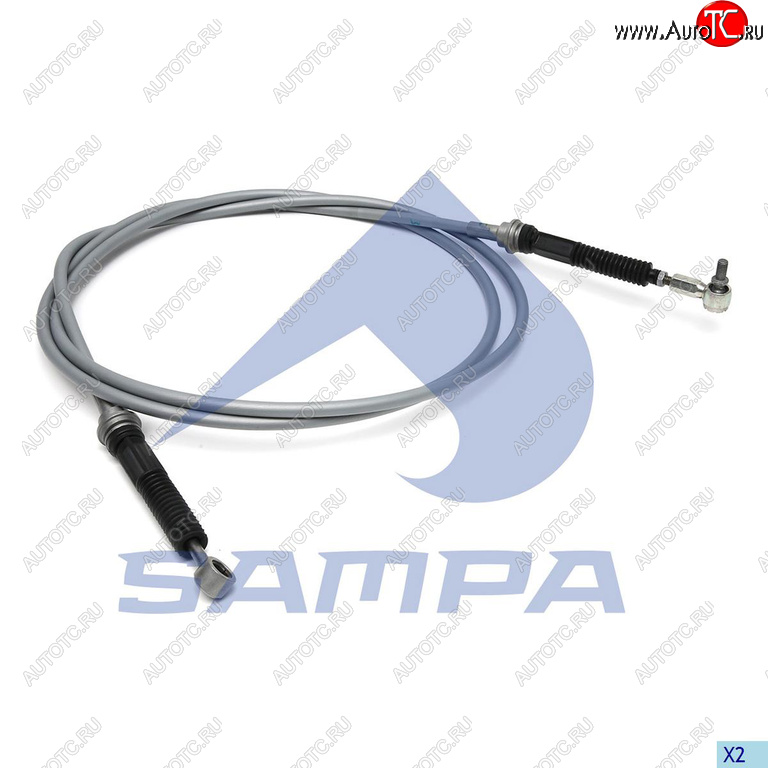 4 849 р. Трос MAN TGA,TGS переключения КПП L=3267мм SAMPA SAMPA 021.433  с доставкой в г. Кемерово