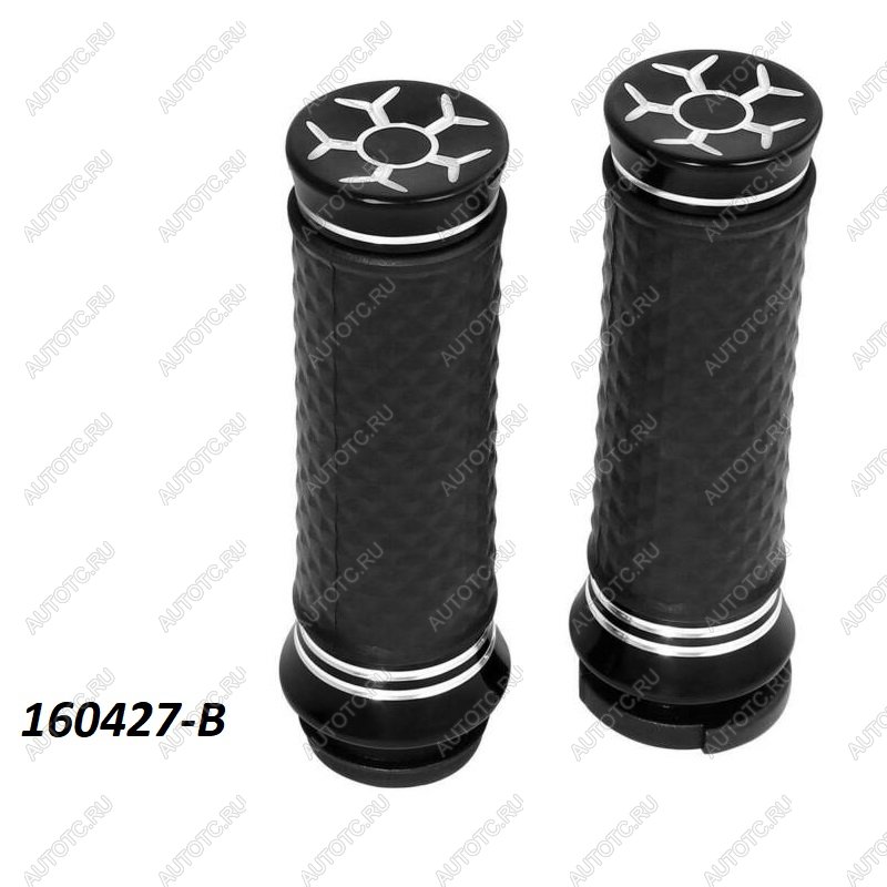 3 699 р. Грипсы на руль 25мм Harley-Davidson 3 КитайскиеЗапчасти пм-00025600  с доставкой в г. Кемерово