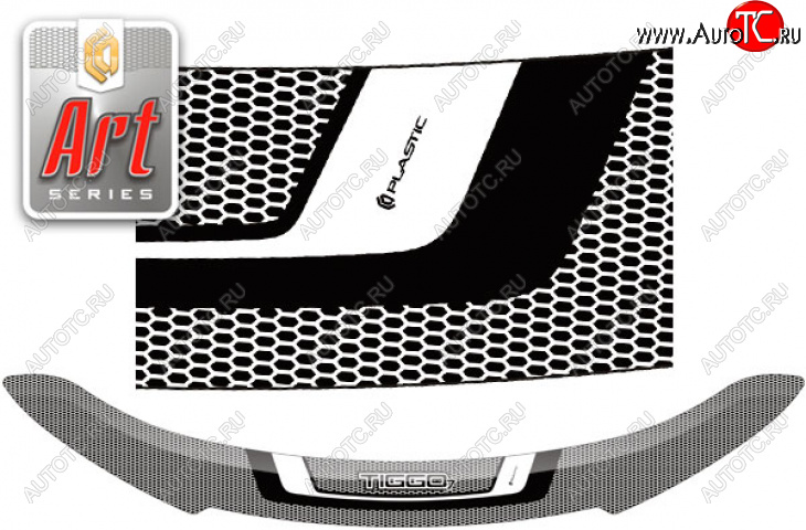 2 299 р. Дефлектор капота CA-Plastic Chery Tiggo 7 Pro Max T1E (2022-2025) дорестайлинг (Серия Art графит) с доставкой в г. Кемерово Увеличить фотографию 1 2 299 р. Дефлектор капота CA-Plastic Chery Tiggo 7 Pro Max T1E (2022-2025) дорестайлинг (Серия Art графит) с доставкой в г. Кемерово