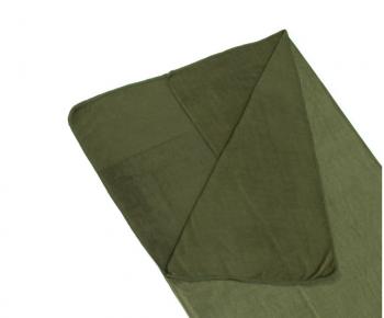 729 р. Вкладыш в спальный мешок СЛЕДОПЫТ FLEECE, 190х90 см, флис, цв. хаки  pf-sb-55  с доставкой в г. Кемерово. Увеличить фотографию 2