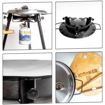 12 999 р. Скоттл гриль iCooker TogGo (газовый садж)  sct-tg-set  с доставкой в г. Кемерово. Увеличить фотографию 5