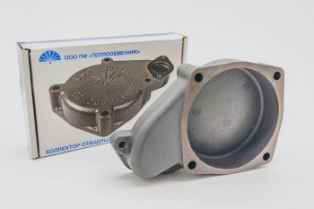 2 399 р. ТЕПЛООБМЕННИК Коллектор чугунный для теплообменника 40.90-1013200 и 343-1013200-30ТП на двигатель КамАЗ 40.90-1013246 КамАЗ 4308 дорестайлинг (2003-2010)  с доставкой в г. Кемерово. Увеличить фотографию 6
