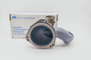 6 749 р. ТЕПЛООБМЕННИК Крышка передняя чугунная на 7601 и 7511 для двигателя ЯМЗ 7511-1013694 75.11-1013694 МАЗ 4370 Зубренок (1999-2015)  с доставкой в г. Кемерово. Увеличить фотографию 4