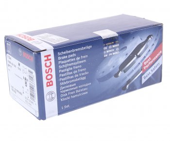 2 199 р. Колодки тормозные передние (4шт.) BOSCH Opel Frontera B 3 дв. дорестайлинг (1998-2001)  с доставкой в г. Кемерово. Увеличить фотографию 3