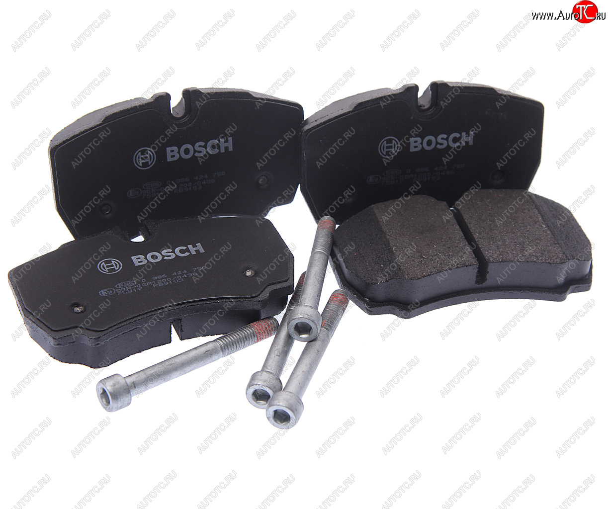 2 169 р. Колодки тормозные задние (4шт.) BOSCH Ford Transit цельнометаллический фургон (2006-2014)  с доставкой в г. Кемерово