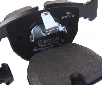 4 499 р. Колодки тормозные передние (4шт.) BOSCH BMW 5 серия E39 седан дорестайлинг (1995-2000)  с доставкой в г. Кемерово. Увеличить фотографию 2