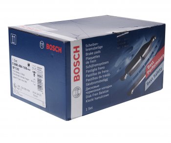 3 689 р. Колодки тормозные передние (4шт.) BOSCH Ford Galaxy CK,CD390 дорестайлинг (2014-2019)  с доставкой в г. Кемерово. Увеличить фотографию 3