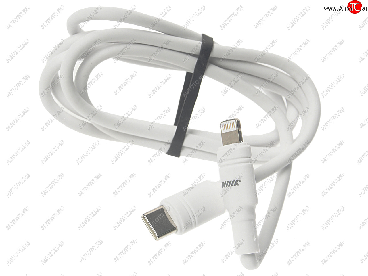 669 р. Кабель iPhone (5-)-USB Type C 1м белый WIIIX WIIIX cb-713tc-u8(1.0)-2chp-w  с доставкой в г. Кемерово