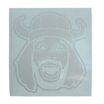 102 р. Наклейка виниловая вырезанная Фанат 11.5х13.5см белая AUTOSTICKERS AUTOSTICKERS и-128  с доставкой в г. Кемерово. Увеличить фотографию 1