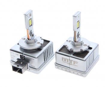 7 949 р. Лампа светодиодная 12V D1S 35W PK32d-2 (2шт.) MTF MTF mbd1s6  с доставкой в г. Кемерово. Увеличить фотографию 1