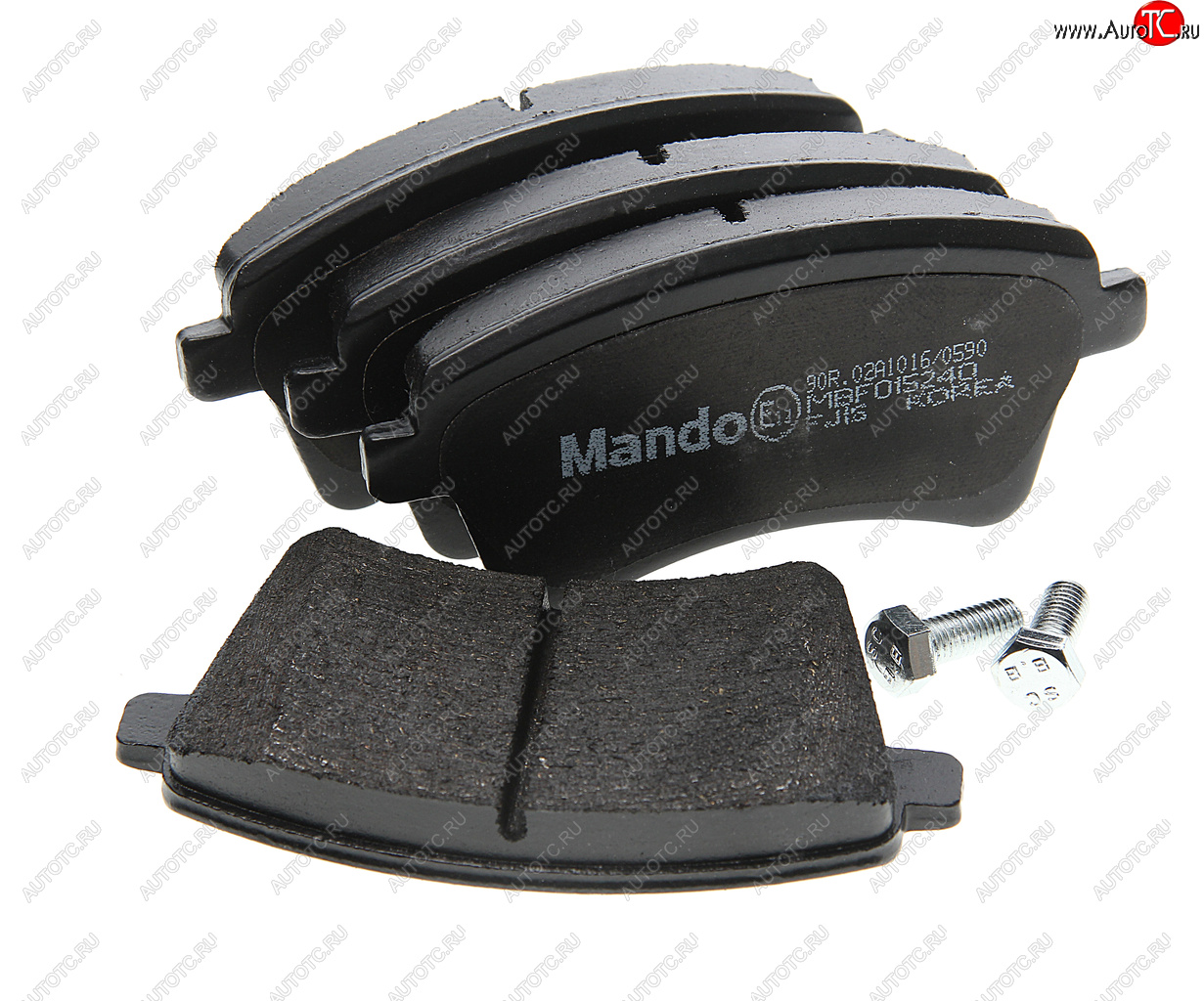 2 099 р. Колодки тормозные RENAULT Kangoo (1.5 DCI/1.6) (08-) передние (4шт.) MANDO MANDO mbf015240 MANDO mbf015240  с доставкой в г. Кемерово