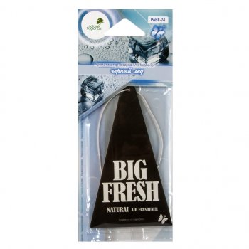 80 р. Ароматизатор подвесной пластина (лед черный) Big Fresh FKVJP FKVJP pabf-74 FKVJP pabf-74  с доставкой в г. Кемерово. Увеличить фотографию 1