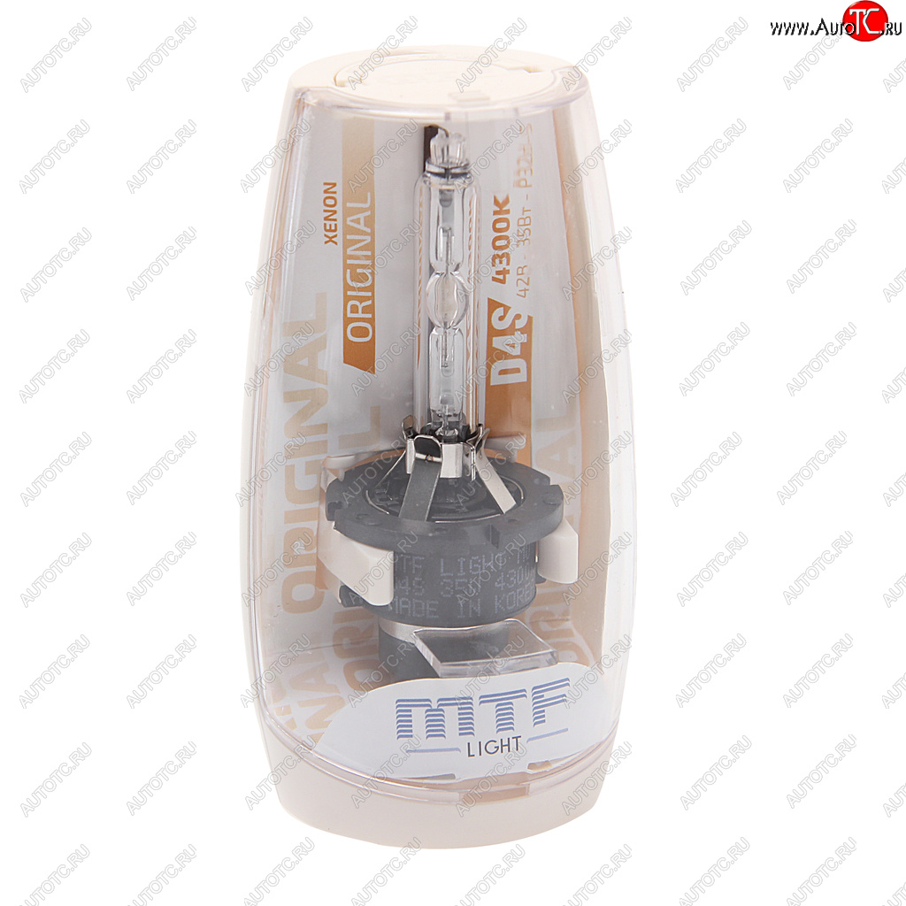 3 399 р. Лампа ксеноновая D4S 4300K бокс (1шт.) MTF MTF sbd4s4  с доставкой в г. Кемерово