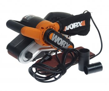 10 649 р. Машина лентошлифовальная 950Вт 533x76мм 240-350ммин WORX WORX wx661.1  с доставкой в г. Кемерово. Увеличить фотографию 1