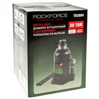 6 649 р. Домкрат бутылочный 30т 255-465мм ROCKFORCE ROCKFORCE rf-t93004 ROCKFORCE rf-t93004  с доставкой в г. Кемерово. Увеличить фотографию 3