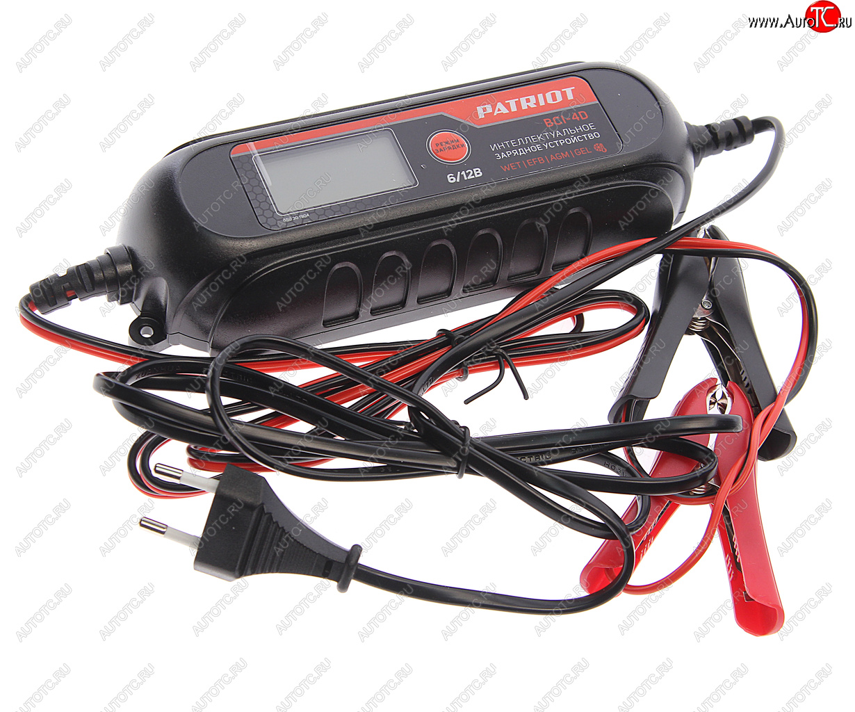 3 199 р. Устройство зарядное 6-12V 4А 120Ач 220V (автомат) PATRIOT PATRIOT bci-4d  с доставкой в г. Кемерово