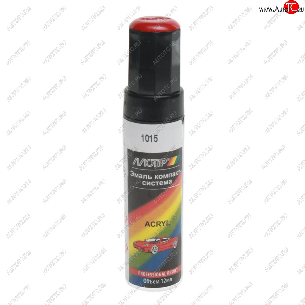 299 р. Краска красная с кистью 12мл MOTIP MOTIP 1015 12ml  с доставкой в г. Кемерово