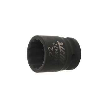 489 р. Головка торцевая 12 22мм 12-ти гранная ударная L=38мм JTC JTC TOOLS CO., LTD jtc-443922  с доставкой в г. Кемерово. Увеличить фотографию 1