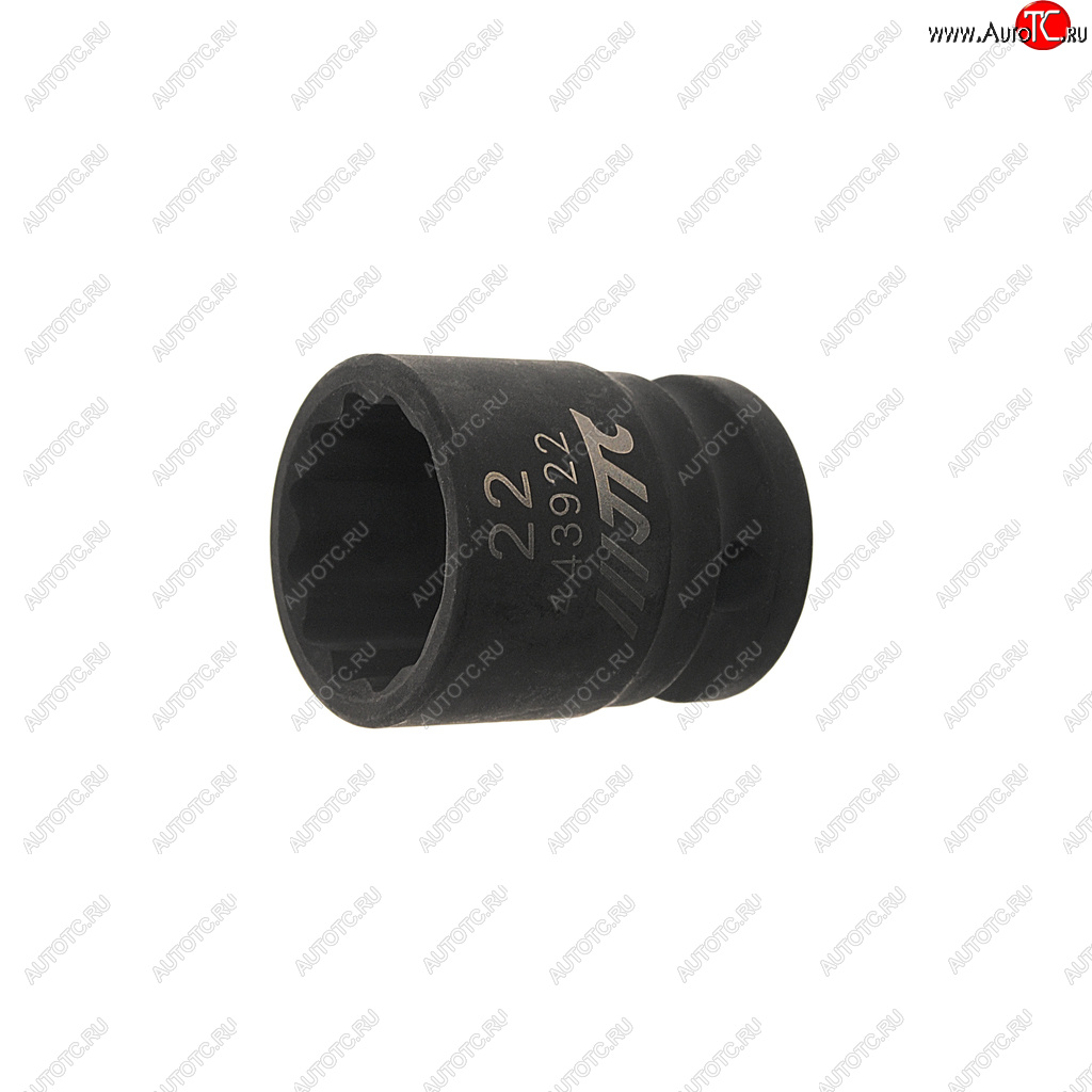 489 р. Головка торцевая 12 22мм 12-ти гранная ударная L=38мм JTC JTC TOOLS CO., LTD jtc-443922  с доставкой в г. Кемерово