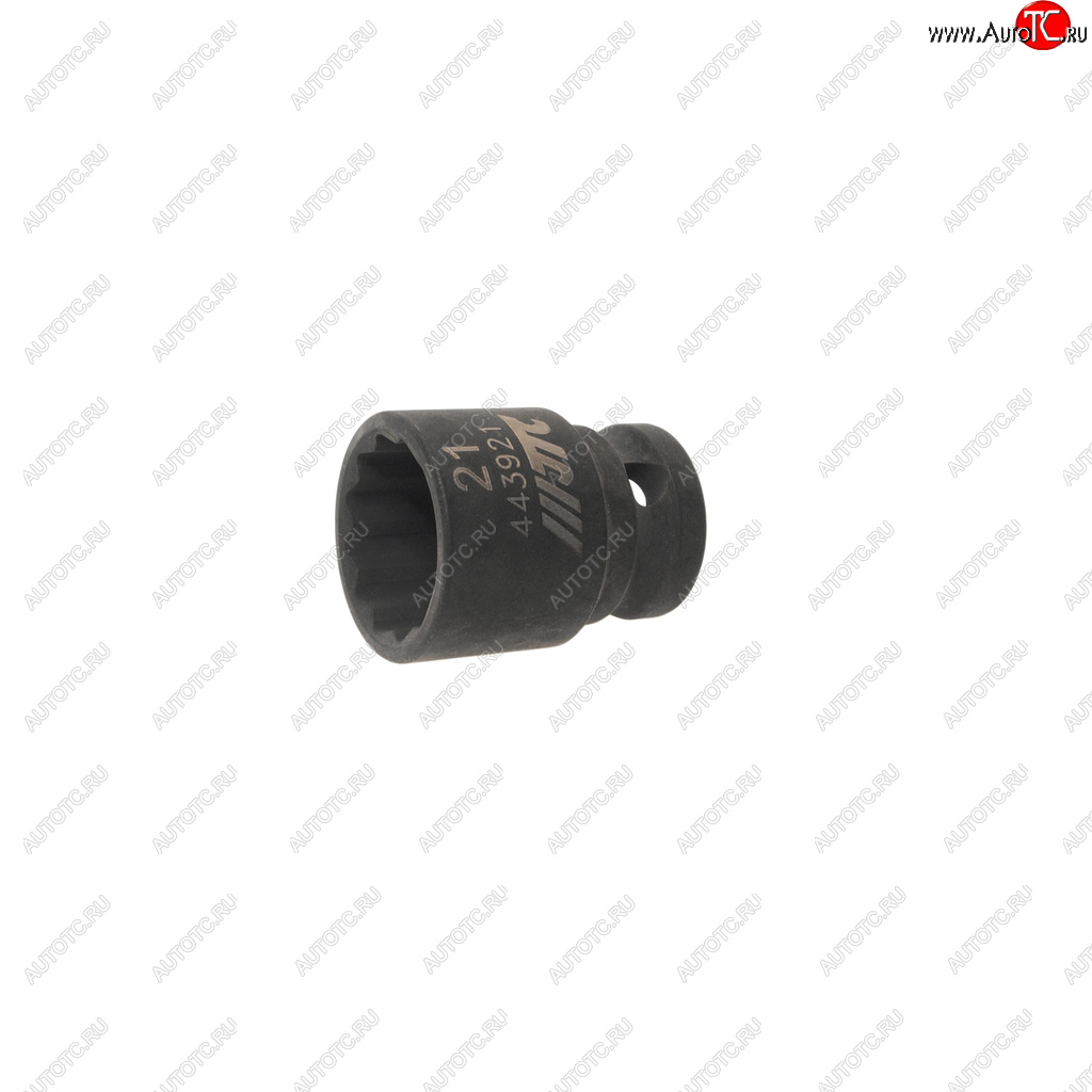 399 р. Головка торцевая 12 21мм 12-ти гранная ударная L=38мм JTC JTC TOOLS CO., LTD jtc-443921  с доставкой в г. Кемерово