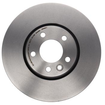 11 249 р. Диск тормозной VW T5 (03-) передний (1шт.) BREMBO BREMBO 09.b498.11  с доставкой в г. Кемерово. Увеличить фотографию 3