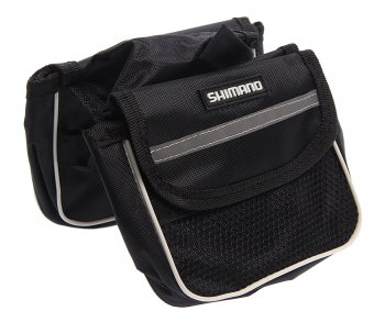 276 р. Велосумка на раму двойная SHIMANO SHIMANO 339826  с доставкой в г. Кемерово. Увеличить фотографию 1