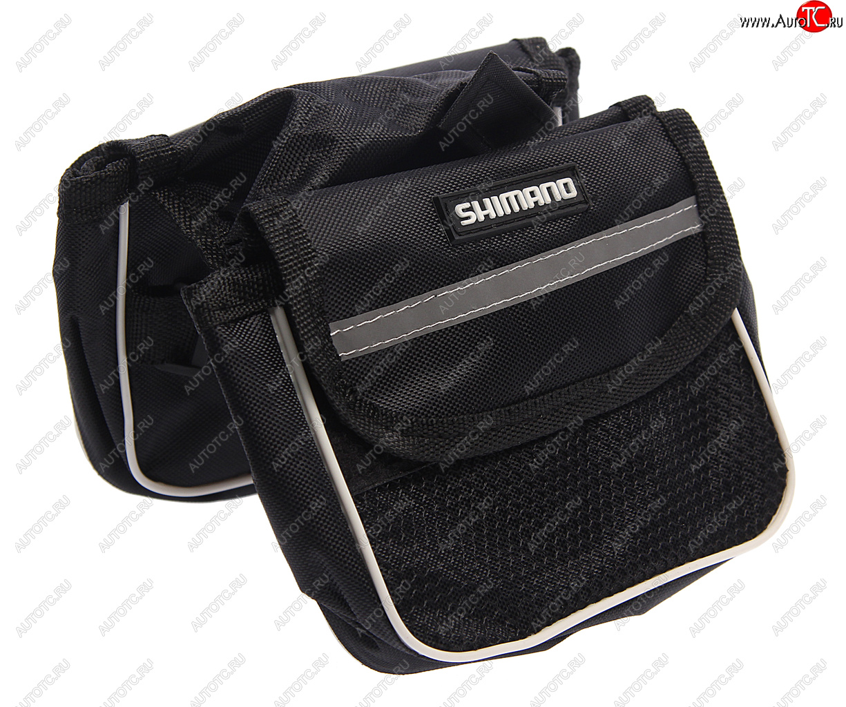 276 р. Велосумка на раму двойная SHIMANO SHIMANO 339826  с доставкой в г. Кемерово